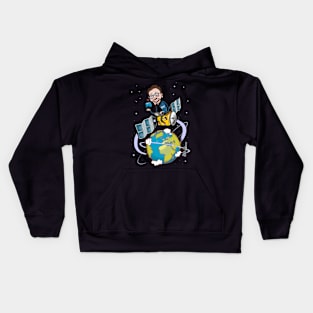 Satellite Man Tech! Kids Hoodie